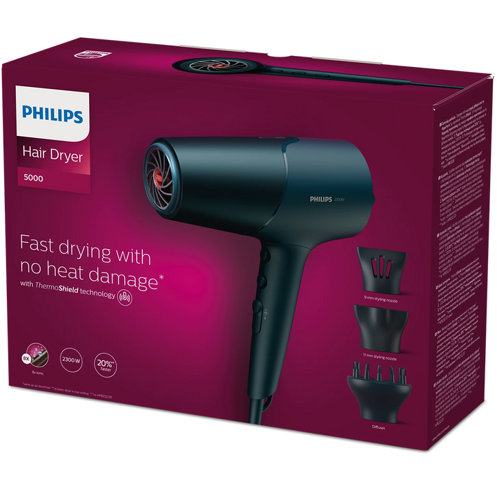 Philips - Hårtørrer BHD512/20 2300 W