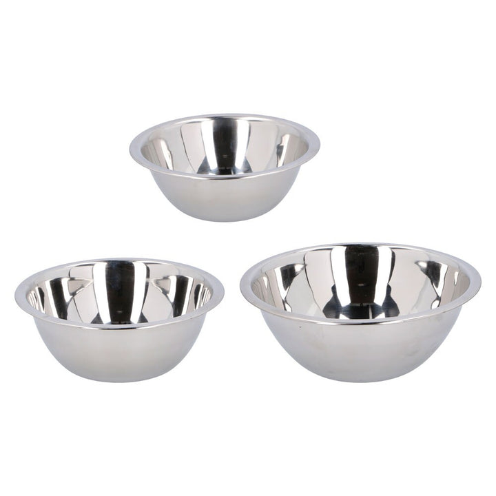 Cuisine Elegance - Røreskåle i stål - 3 stk.