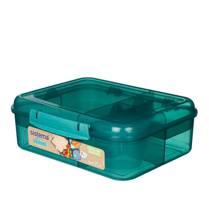 Sistema - Bento Cube Lunchbox 1,65 l - Grün