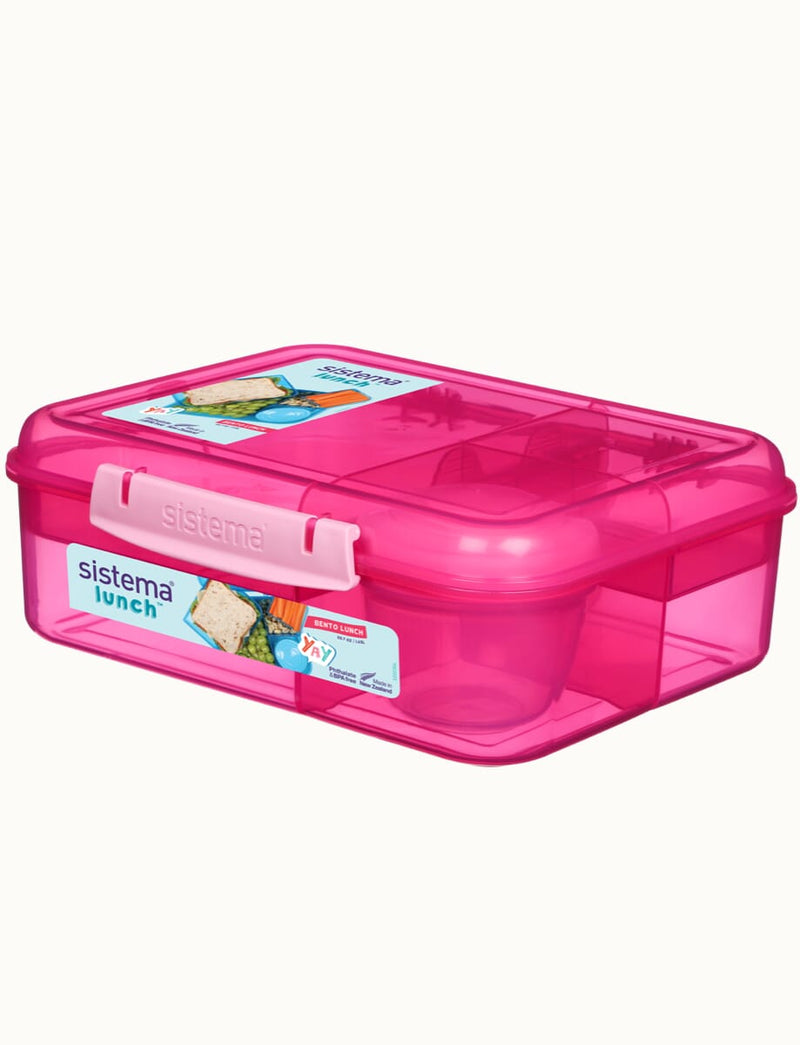Sistema - Madkasse 1,65 L Bento Box Lunch pink