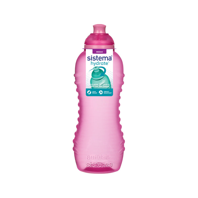 Sistema - Twist Trinkflasche pink 460 ml