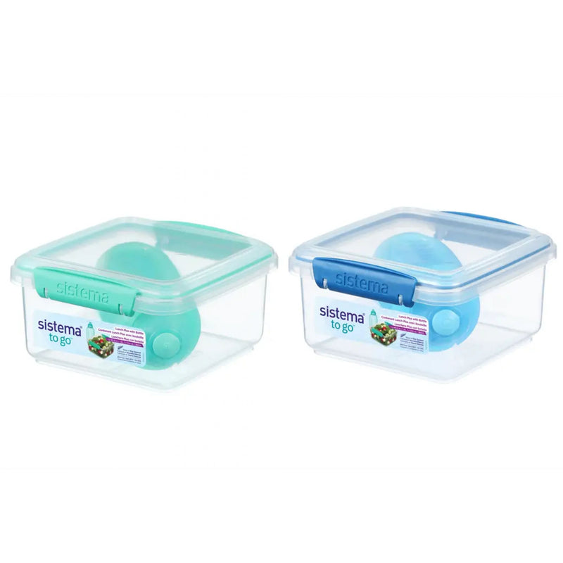 Sistema – Lunchbox mit Trinkflasche, 1 Stück, To Go – 1,2 l