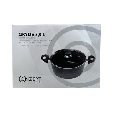 Conzept Kitchen - Gryde Non-Stick - 3,0 L