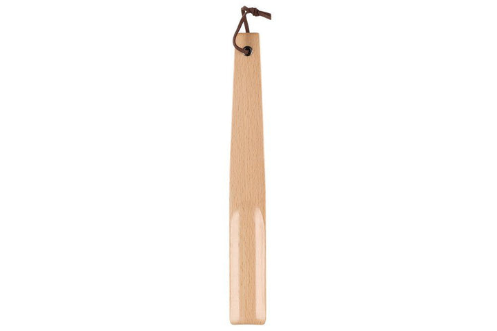 Skohorn i træ - Natur 38 cm