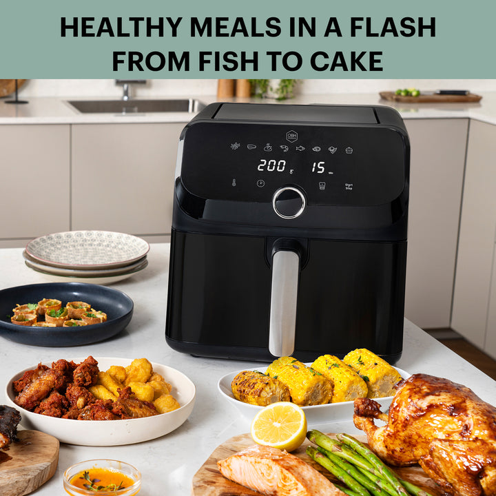 OBH Nordica - Easy Fry Mega Air Fryer 7,5 L black