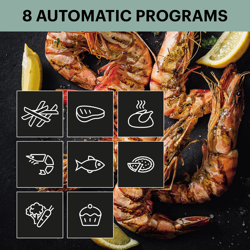 OBH Nordica - Easy Fry Mega Air Fryer 7,5 L black