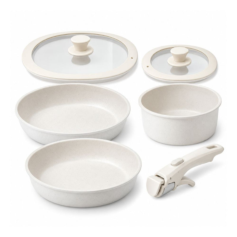 Topf-Set Aluminium 6-teilig
