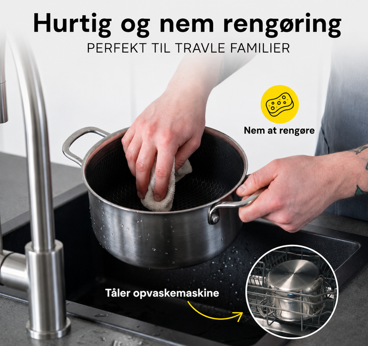 Miso - Hybrid grydesæt 1,6 & 3 L inkl. låg