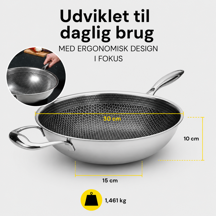 Miso - Hybrid Woksæt 28 & 30 cm