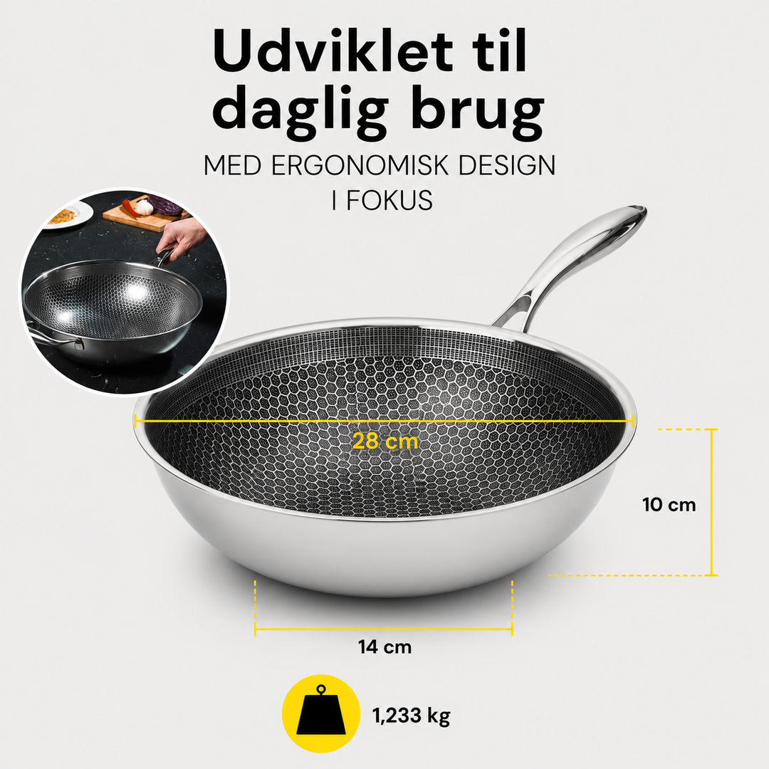 Miso - Hybrid Woksæt 28 & 30 cm
