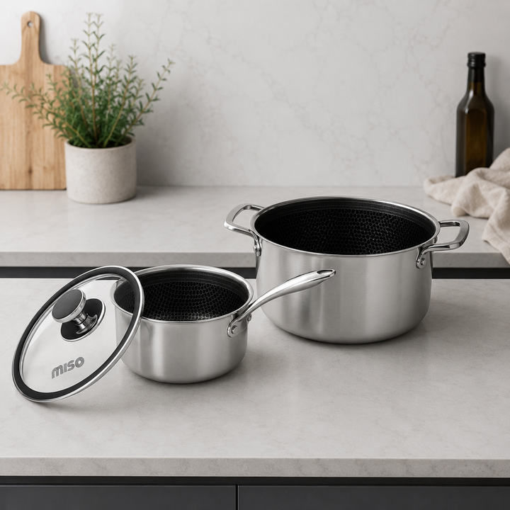 Miso - Hybrid grydesæt 1,6 & 3 L inkl. låg