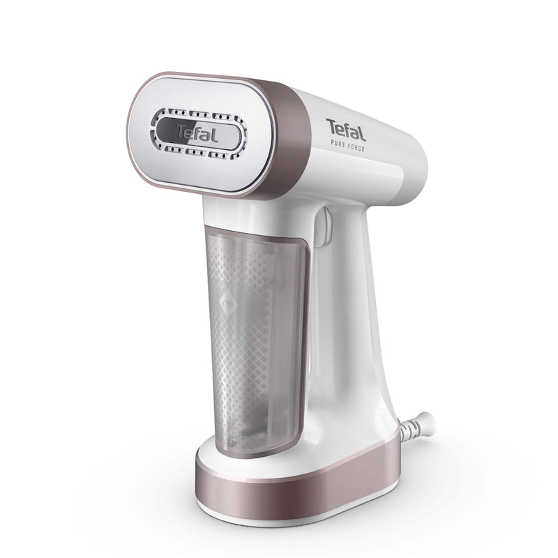 Tefal tøjdamper Pure Force 2-i-1 White & Pink