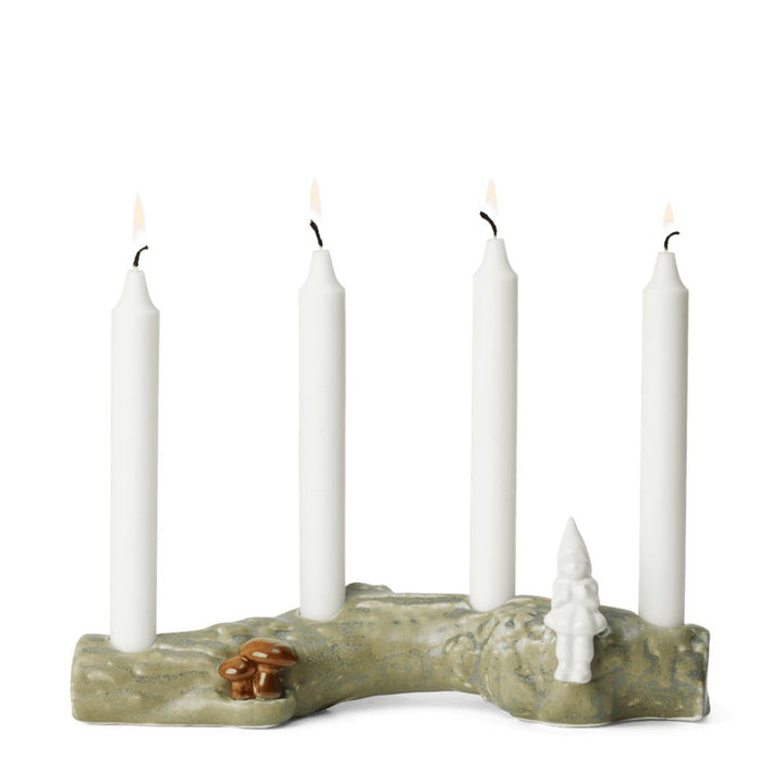 Kähler - Christmas Tales Juleadvent H10 hvid