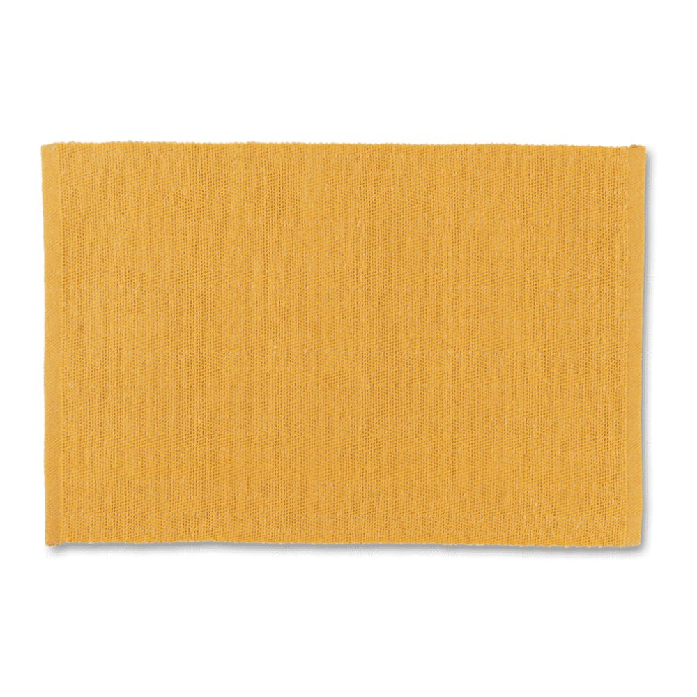 Lyngby porcelæn - Herringbone Dækkeserviet 43x30 cm gul