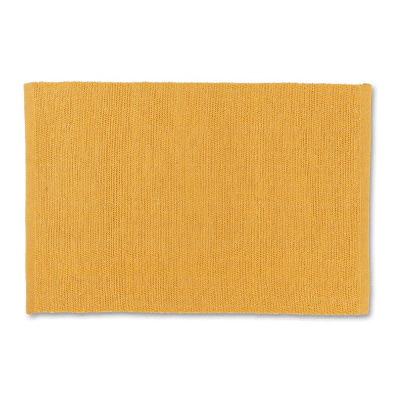 Lyngby porslin - Fiskbensmönstrad bordstablett 43x30 cm gul
