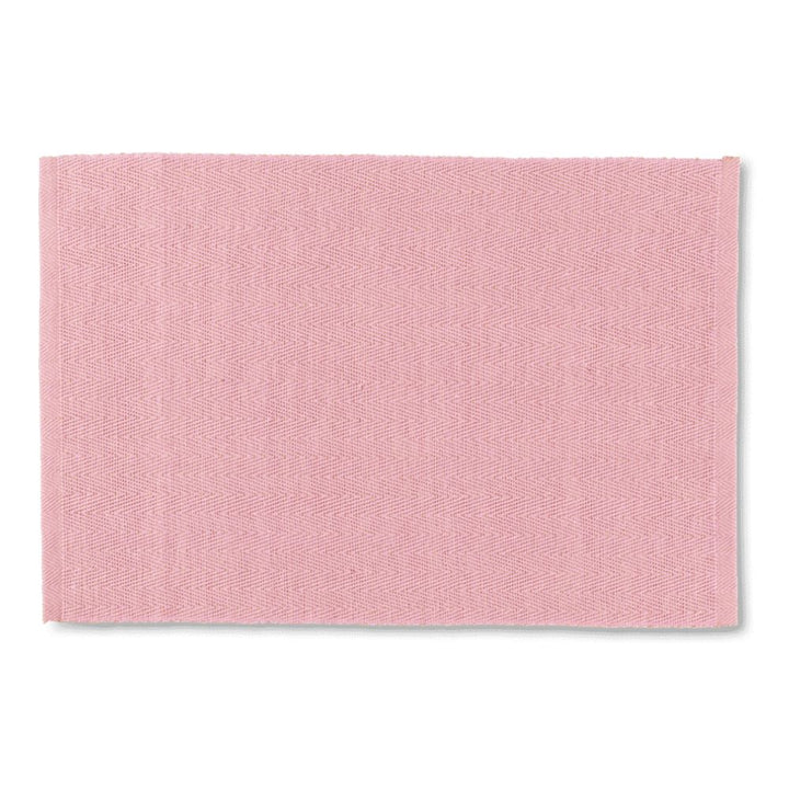 Lyngby porcelæn - Herringbone Dækkeserviet 43x30 cm rosa