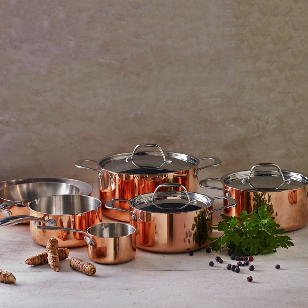 Scanpan - Maitre D' gryde 5,2 liter kobber uden belægning