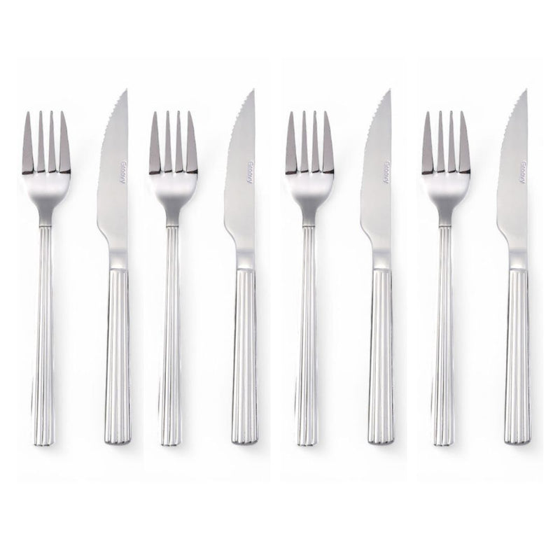 Aida – Cooles Steakbesteck, 8-teilig
