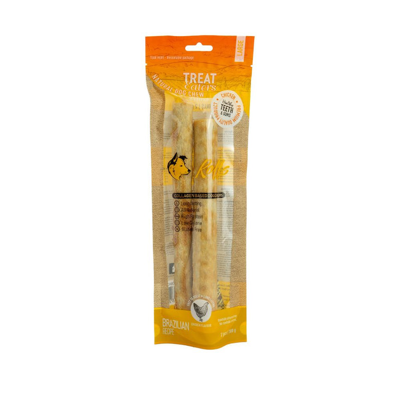 Treateaters – Große Hähnchenrolle, 2 Stück, 180 g 