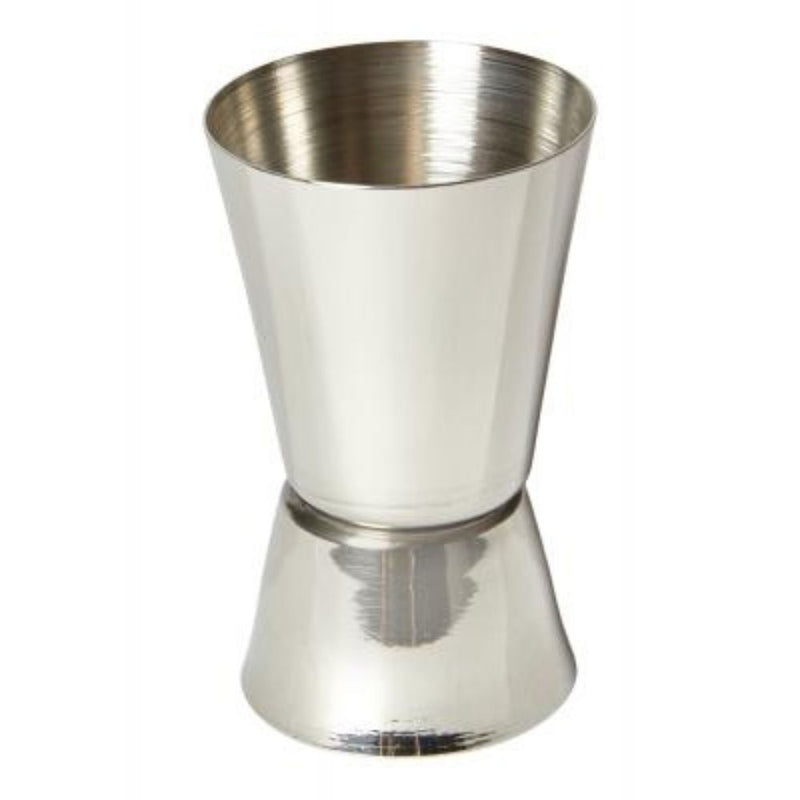 Messbecher 2 und 4 cl aus Edelstahl 