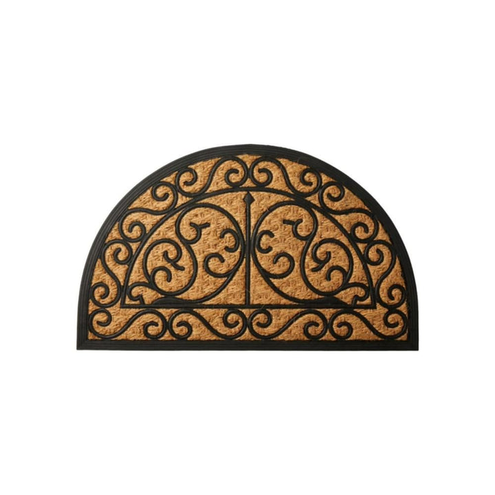 Dørmåtte - Ornament halvmåne 45 x 75 cm