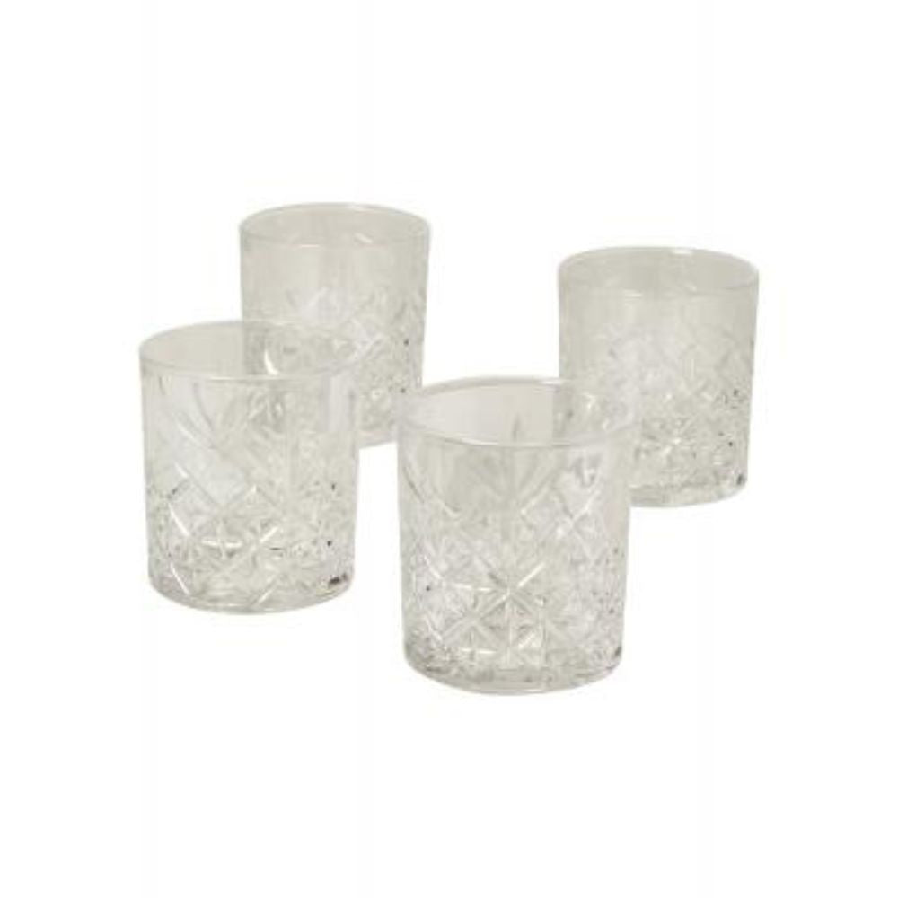 Whisky glas 4 stk. 340 ml.