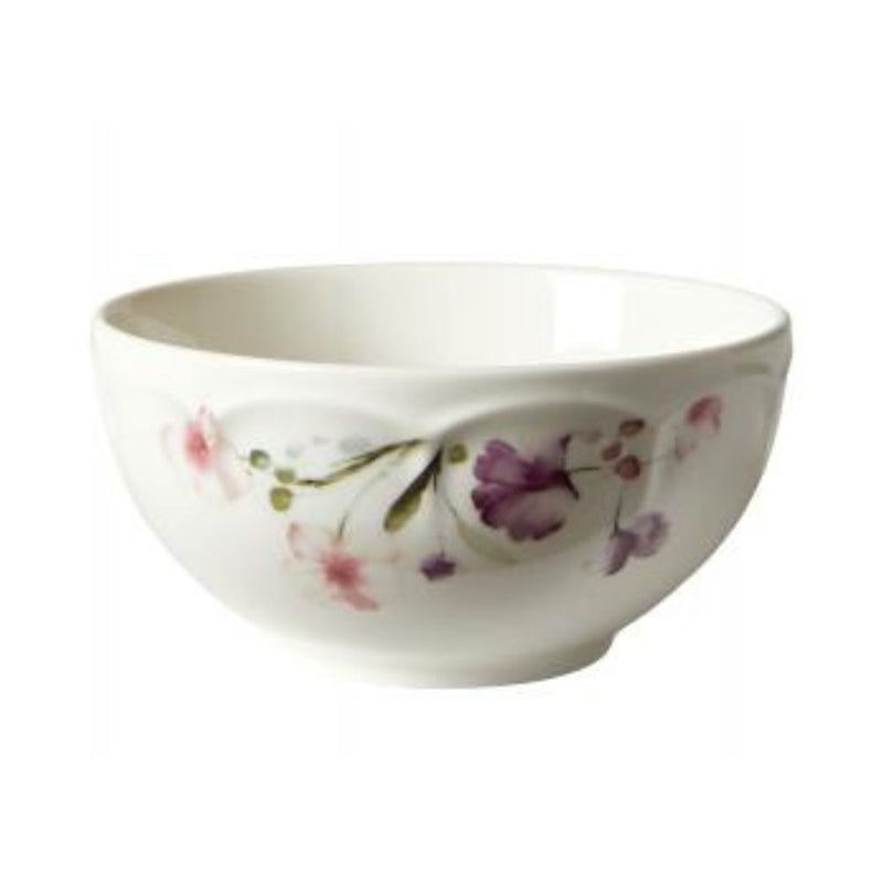 Schale - Flora Ø14xH6,7 cm, Knochenporzellan, rosa