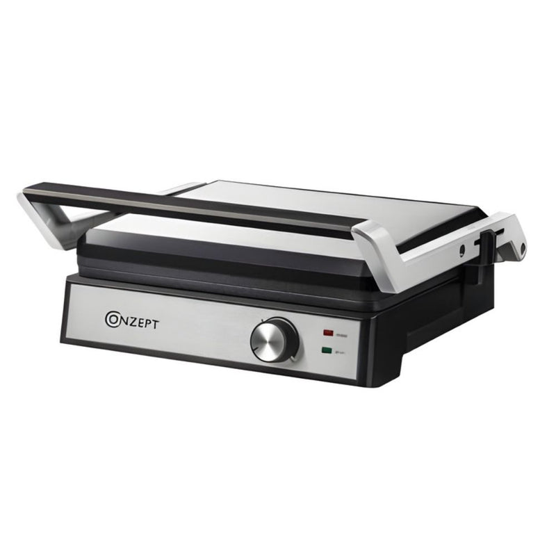 Conzept - Kontaktgrill 2000 W mit Thermostatknopf