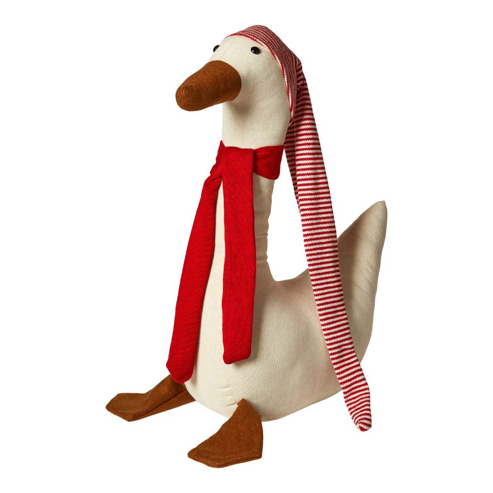 Juleand med hue - 38x48x120 cm