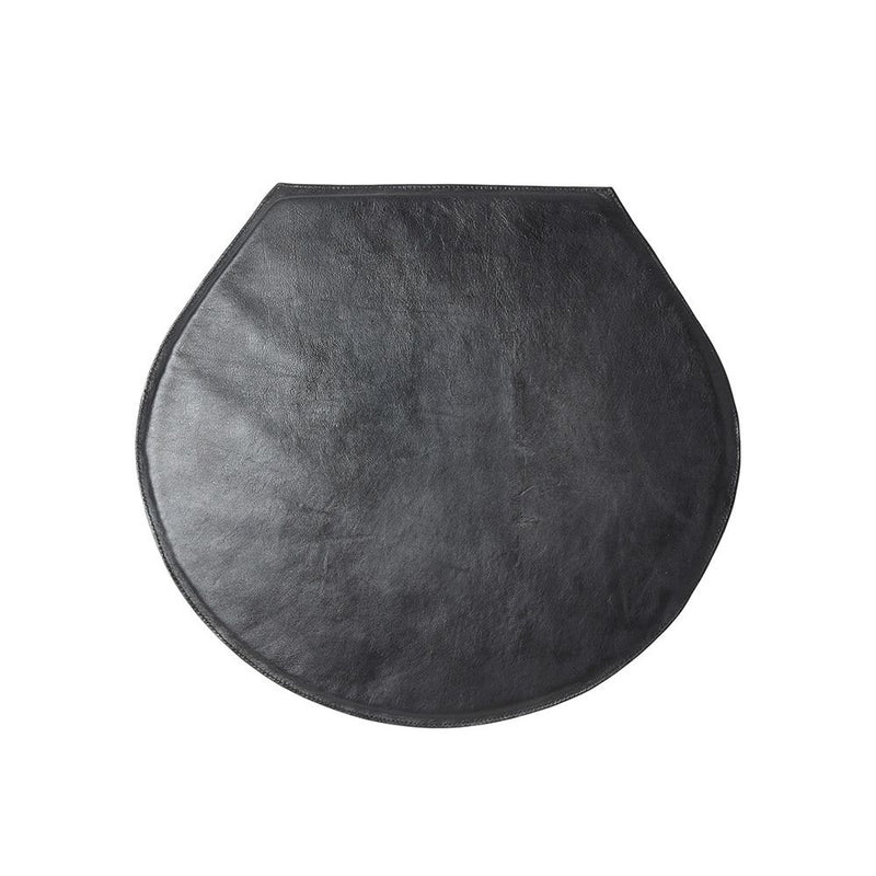 Sitzkissen für Arne Jacobsen 7th Chair – schwarzes Leder