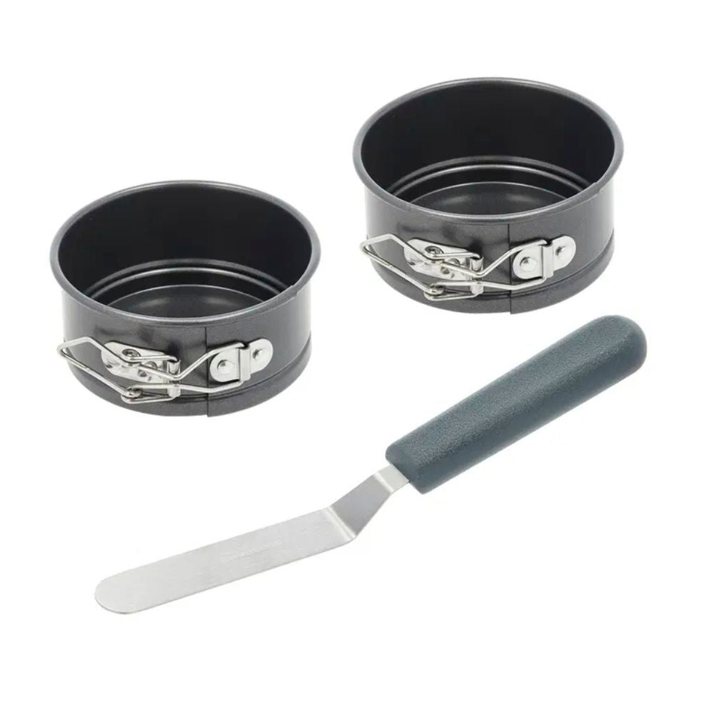 Blomsterbergs - Mini-springformsæt med palet - 3 dele