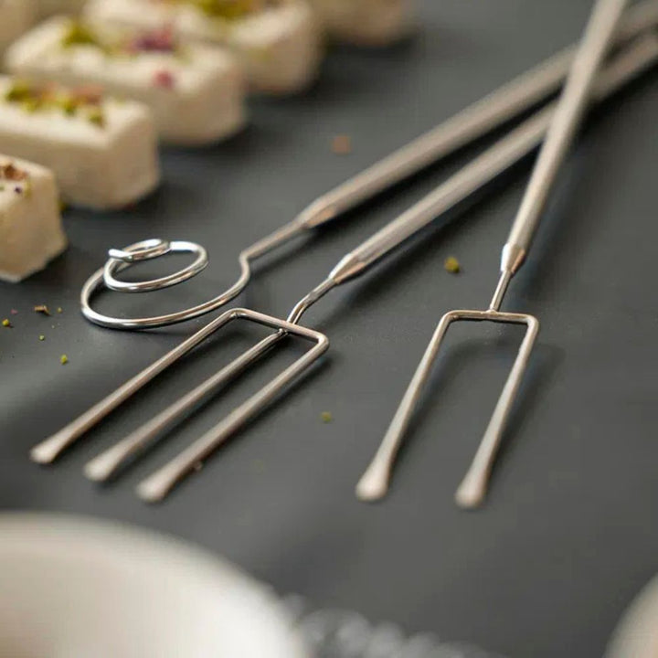 Blomsterbergs - Chokoladegafler 3 stk. Stål