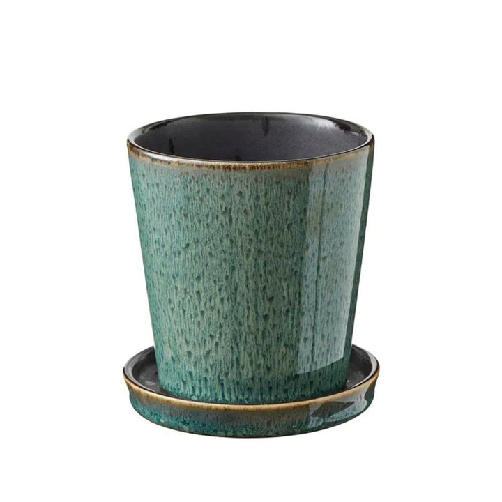 Bitz - Urtepotte skjuler 10cm Grøn/sort