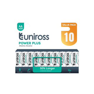 Uniross – AA-Batterien – 10er-Packung