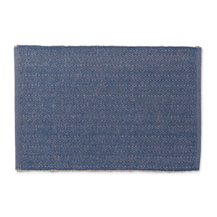 Lyngby porcelæn - Herringbone Dækkeserviet 43x30 cm blå