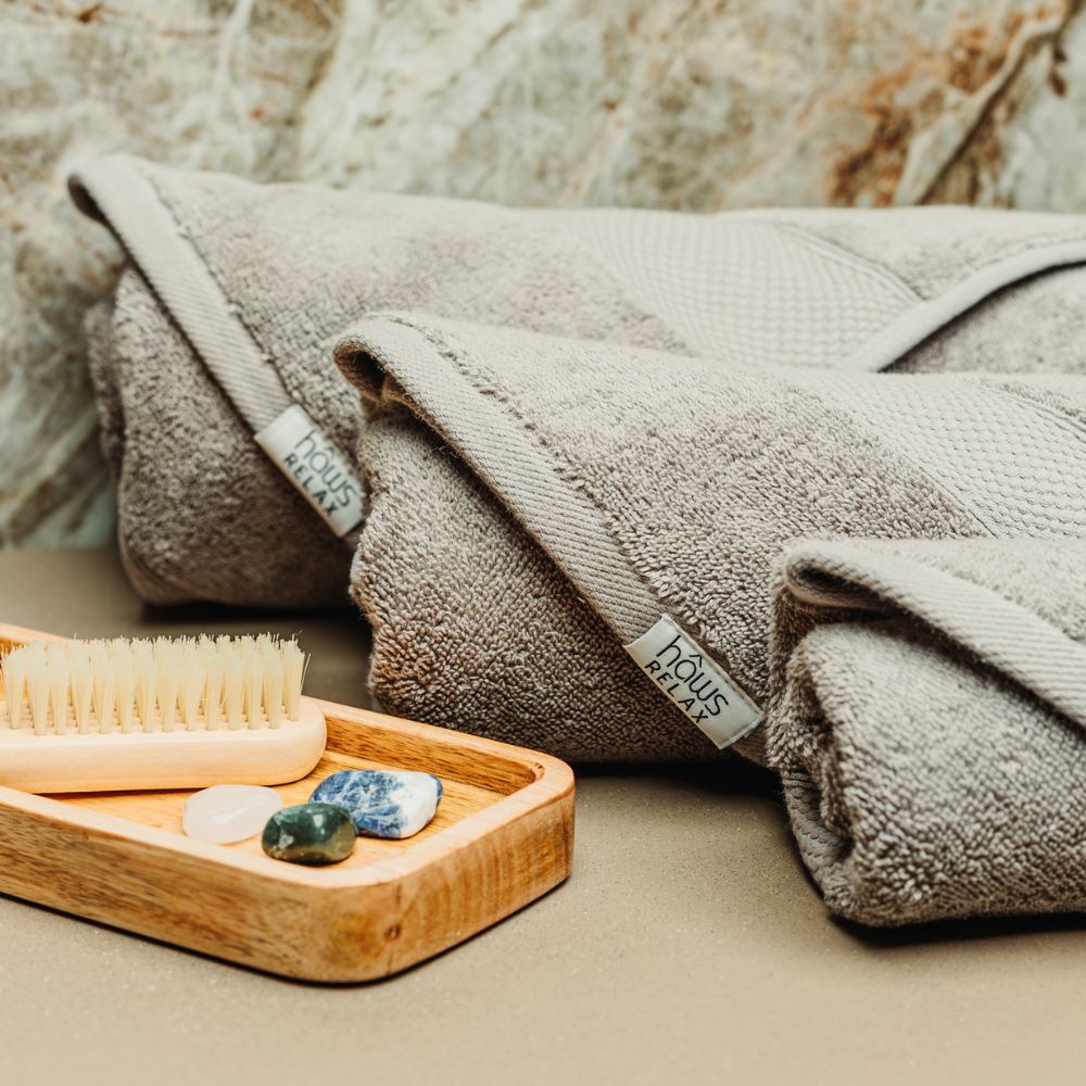 Haws Relax - Håndklæde sæt 4 stk. grey