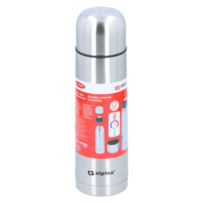 Alpina - Termosflaska stål 750 ml