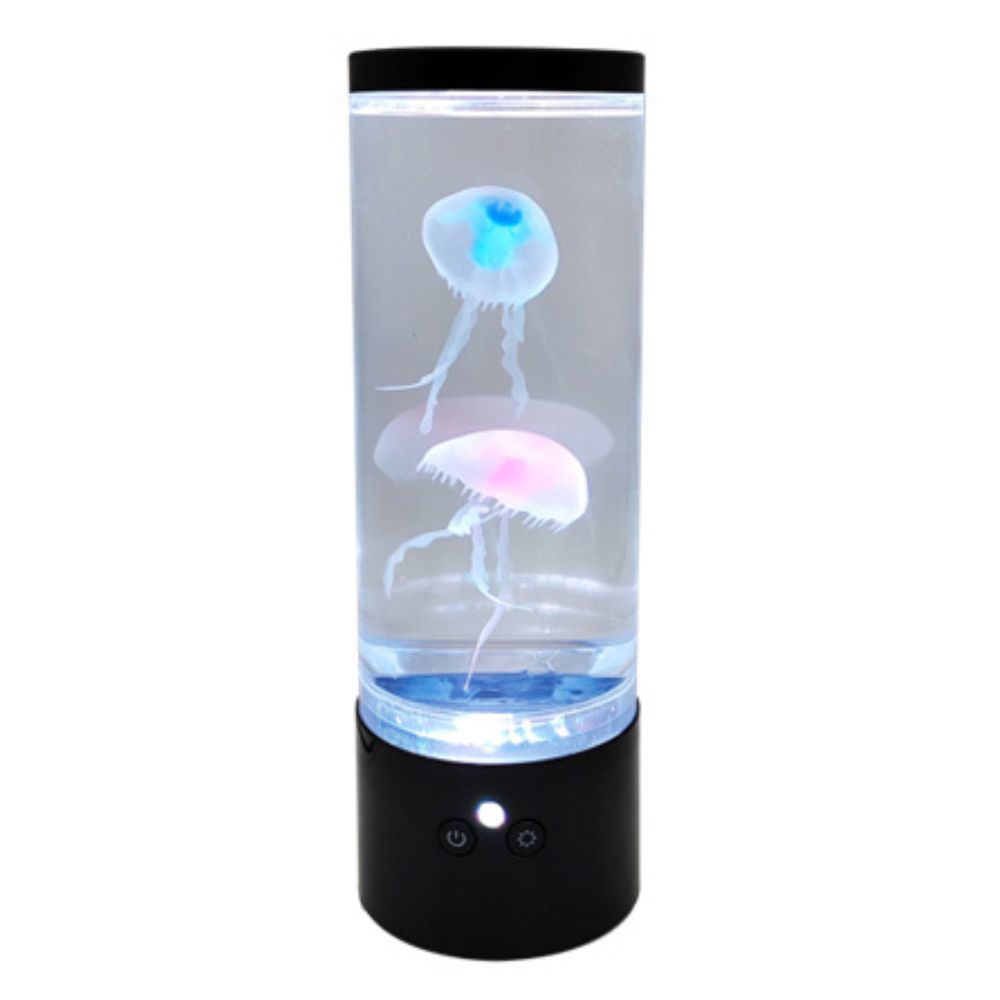 Jelly Fish lampe 10,5x29,5 cm til batteri Inkl. USB-ledning