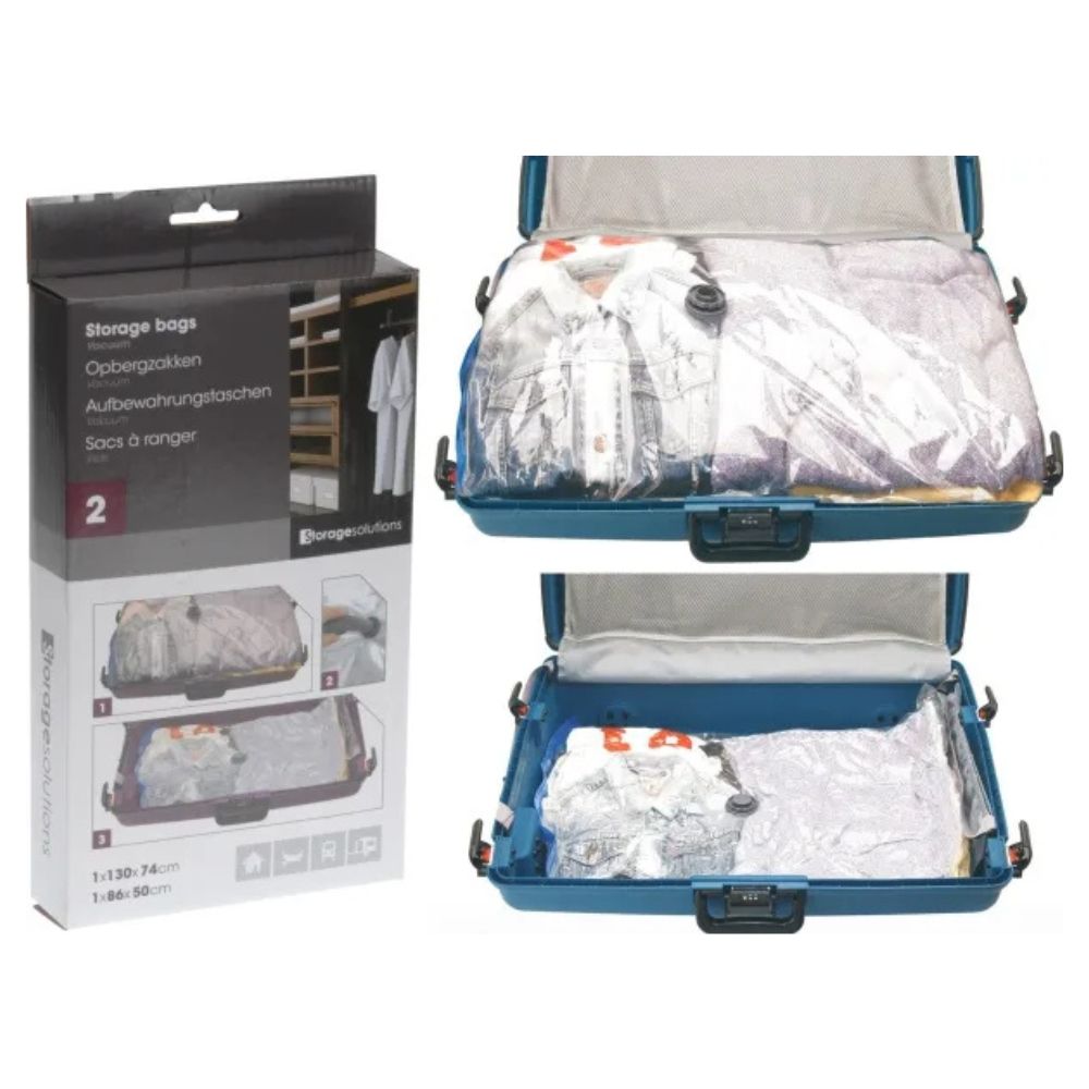 Vakuumposer til opbevaring - 2 stk