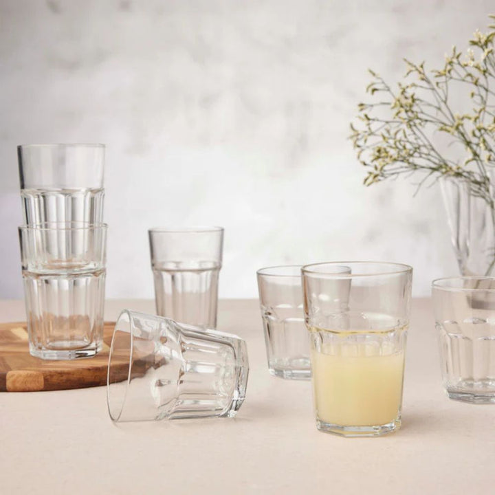 Aida - Atelier granit caféglas sæt 18 dele