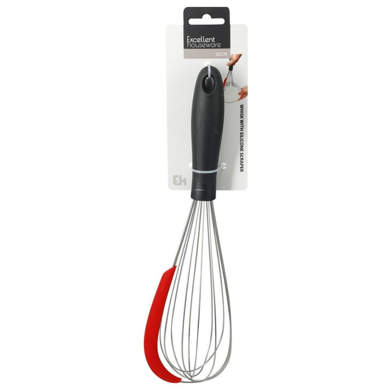 Piskeris 30 cm - med silicone håndtag og skraber