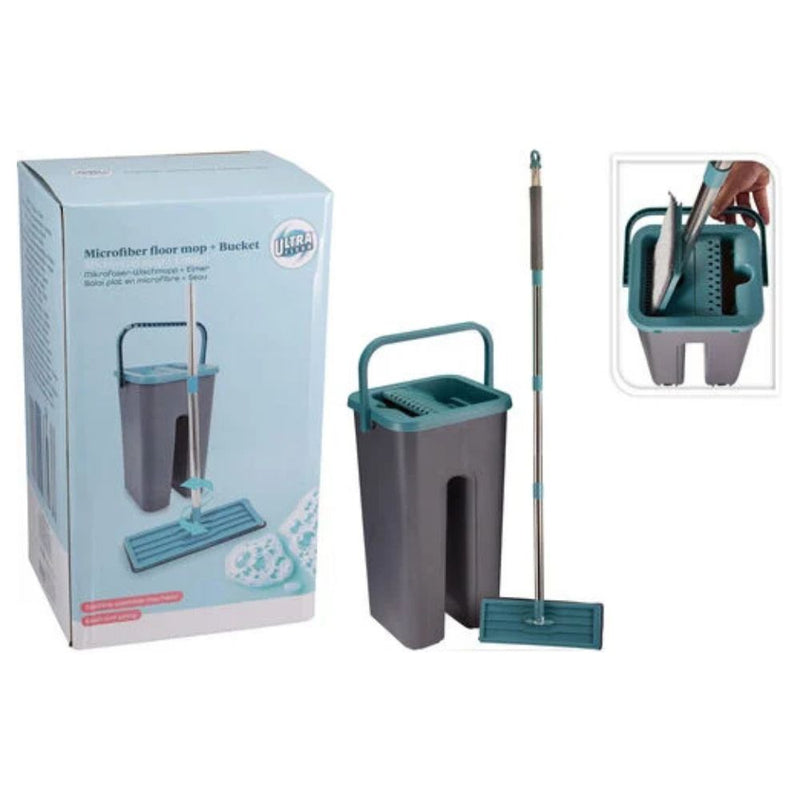 Mikrofibermoppe med spand