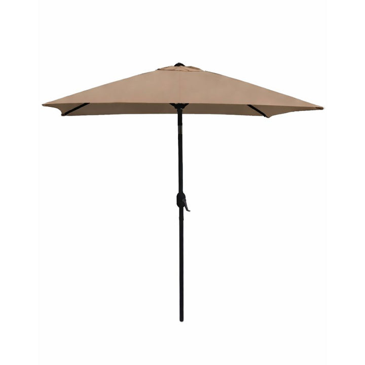 Barcelona parasoll alu med tilt 2x2 m cappuccino