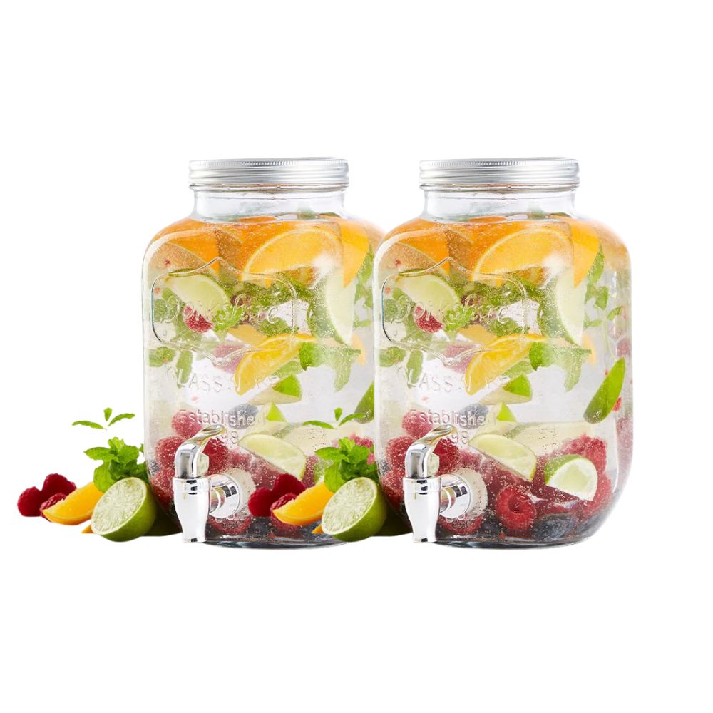 Day - Saftdispenser m. tappehane - 8 Liter 2 Stk.