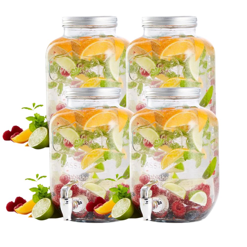 Day Saftdispenser m. tappehane – 8 Liter 4 stk.