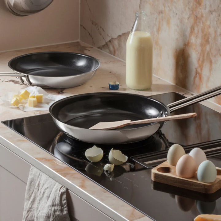 Eva trio - Stegepande med Keramisk Belægning - 20 + 28 cm