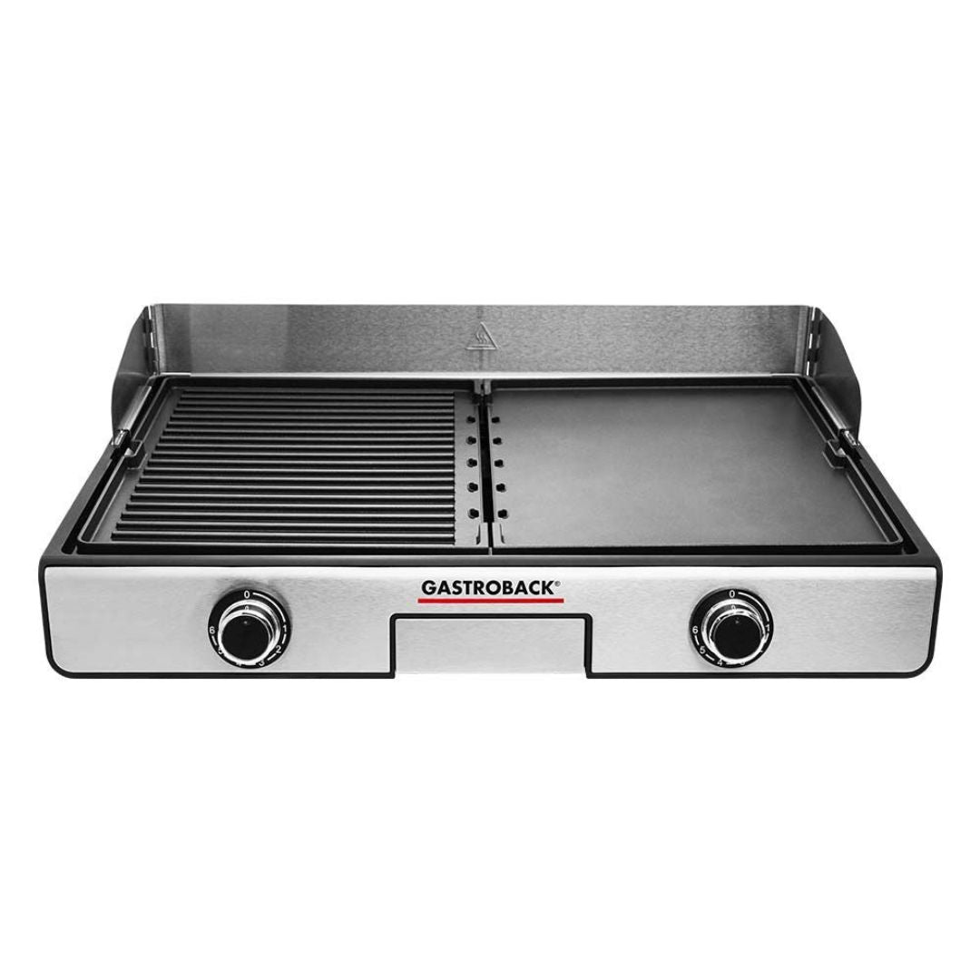 Gastroback - Design Bordsgrill Plancha &amp; BBQ - elektrisk