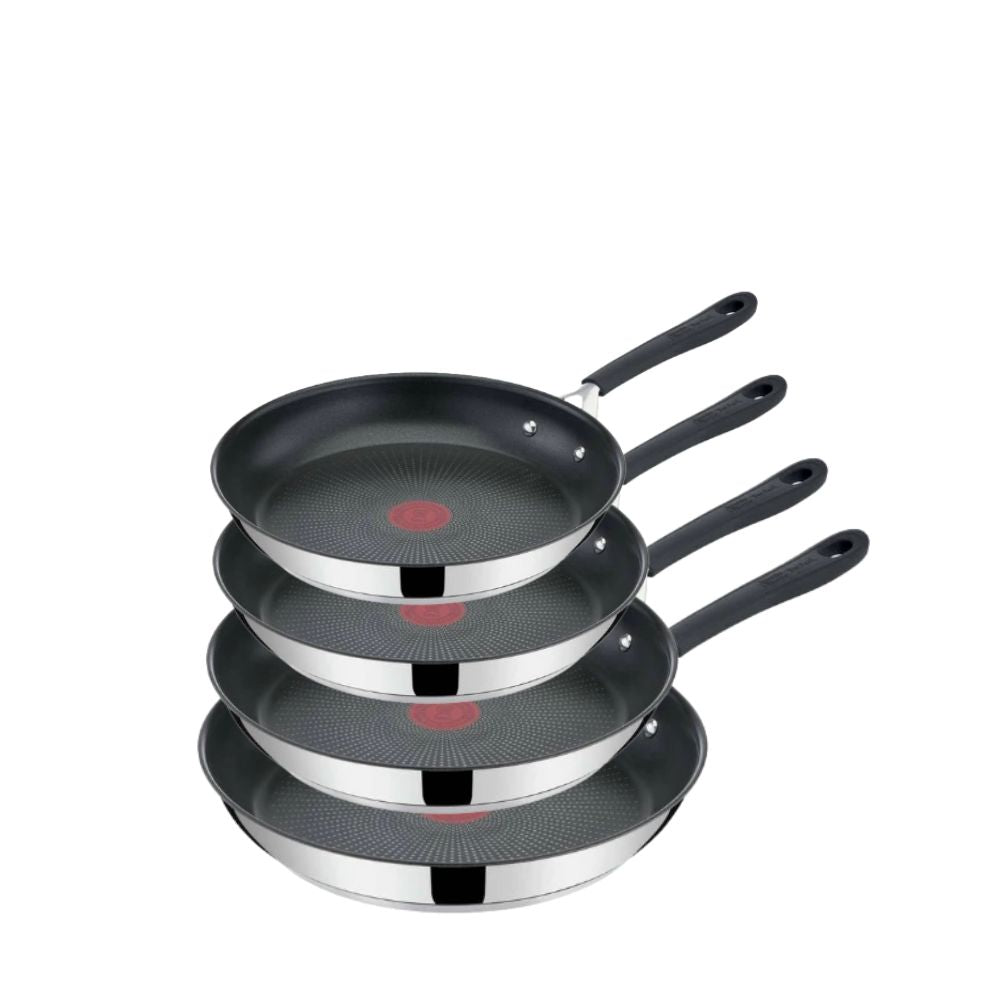 Jamie Oliver - SS stekpannor (20,24,26 &amp; 28 cm)