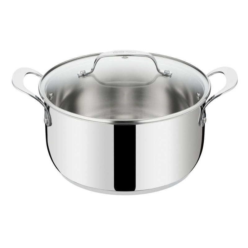 Jamie Oliver – Essential Edelstahltopf 24/5,2 l cm mit Deckel