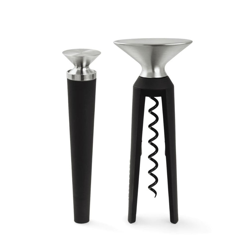 Rosendahl - Grand Cru Barware Öffner und Korkenzieher schwarz/stahl 